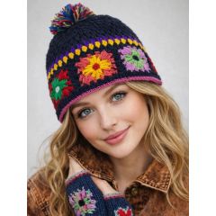crochet wool hat